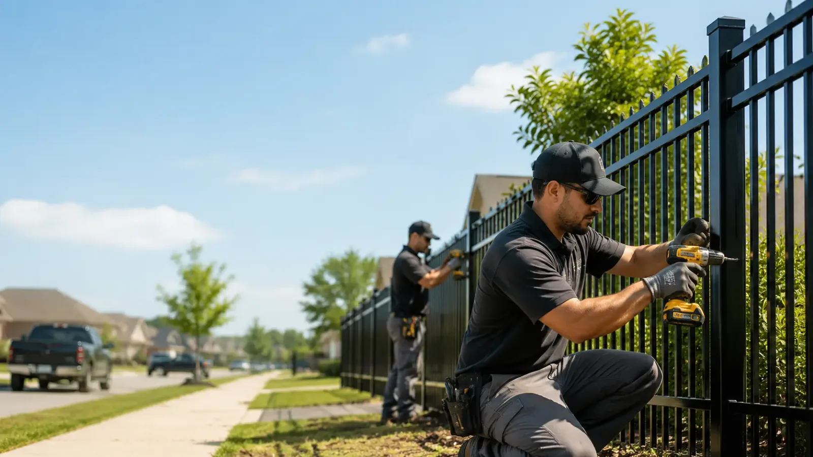 Metal Fence Installation in Hayes, VA